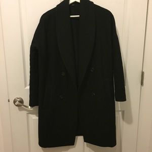 All Saints XS Black Winter Coat